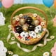 thumbnail image 5 of Huevos De Pascua De Plástico Paquete de 12 colgantes de huevos de Pascua negros y dorados de 6 cm para decorar el árbol de Pascua y hacer manualidades navideñas. JASKFLY, 5 of 6