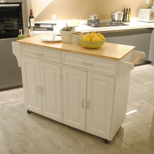 6 Styles Small Space Kitchen Cart Wood Portable Multi Storage Rolling Island With Wheels Cabinet Bracket Com 6 Styles Small Space Kitchen Cart Wood, Retractable Wheels For Kitchen Island
