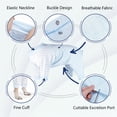 thumbnail image 5 of HQREA Cotton Dog Recovery Suit After Surgery Male Female Dog Spay Surgery Suit Onesie for Medium Large Breed, 5 of 6