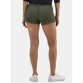 thumbnail image 3 of No Boundaries Crinkle Shorts with Crochet Trim, 3.75" Inseam, Women's and Women's Plus, 3 of 5