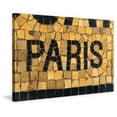 thumbnail image 5 of "Paris Mosaic" Painting Print on Wrapped Canvas, 5 of 7