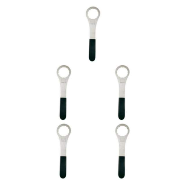 Maytalsory Durable Bicycle Tool Bottom Bracket Wrench Repair Tool Efficient Axle Wrench Tool 50mm 240x60x4mm 5Set