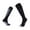 Black Gray, variant on Kids Youth Adult Soccer Socks 1 Pack Knee High Tube Socks Towel Bottom Pressure Football Socks