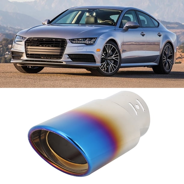 Punta de escape, tubo de escape trasero modificado de acero inoxidable para automóvil, eficiencia óptima