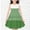 Green, variant on NAISIBABY Girls Dresses, Sleeveless New Prints Crew Neck Summer Sundress Green 4-14 T