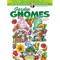 Teresa Goodridge, Coloring Book, Garden Gnomes, 64 pages