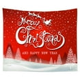 thumbnail image 1 of Tapiz de pared de Navidad Decoración colgante de pared Muñeco de nieve Papá Noel Árbol de Navidad Elemento Impresión digital Tapiz Ropa de cama Tapiz Dormitorio Sala de estar Estilo Sailing Electrónica, 1 of 4
