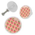 thumbnail image 2 of 4 Pcs Strawberry Knobs for Kitchen Cabinet Cupboard Dresser Bookcase Drawer Pulls Handles Round Home Decor, 2 of 5