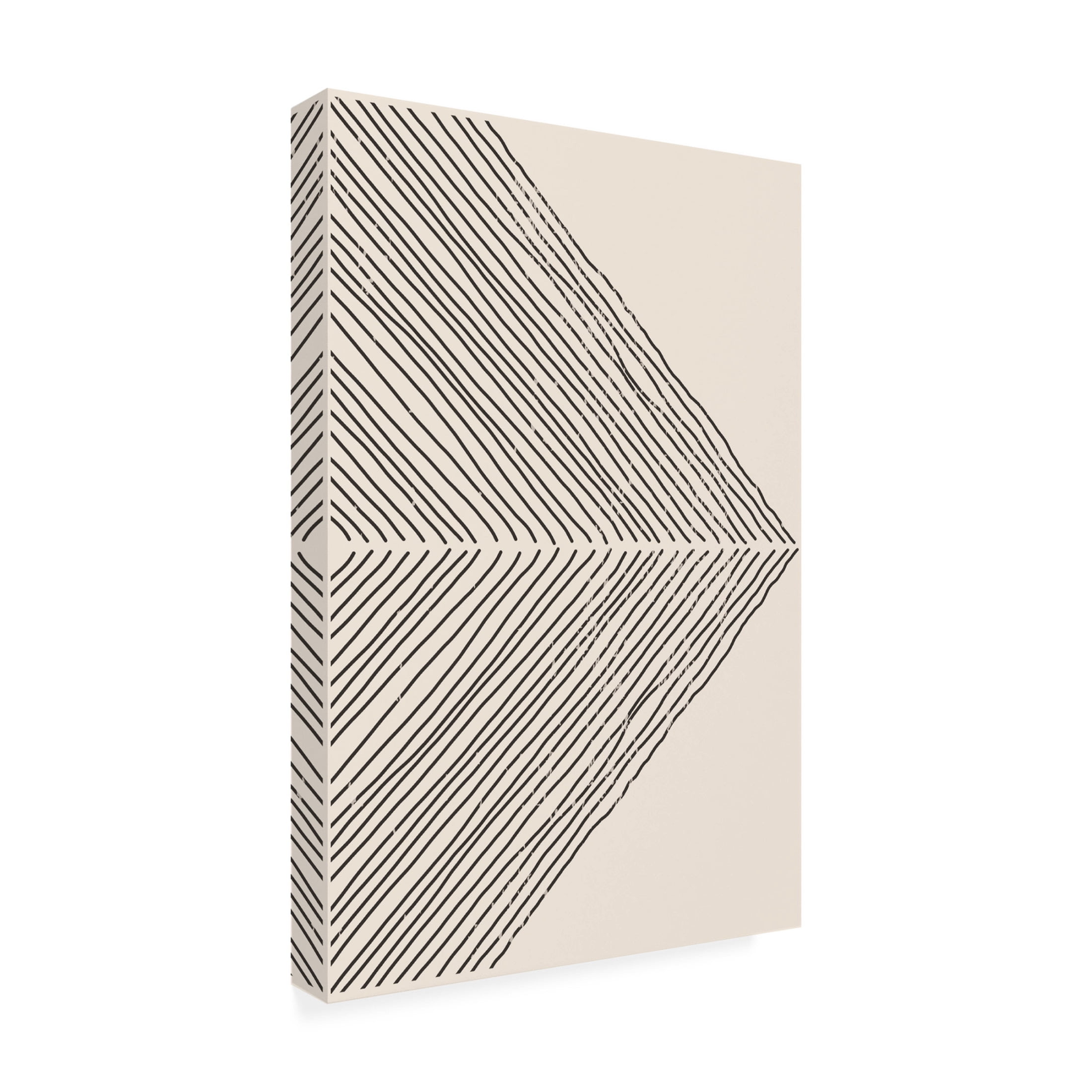 Trademark Fine Art jay stanley  Geometric Set 4 Canvas Wall Art
