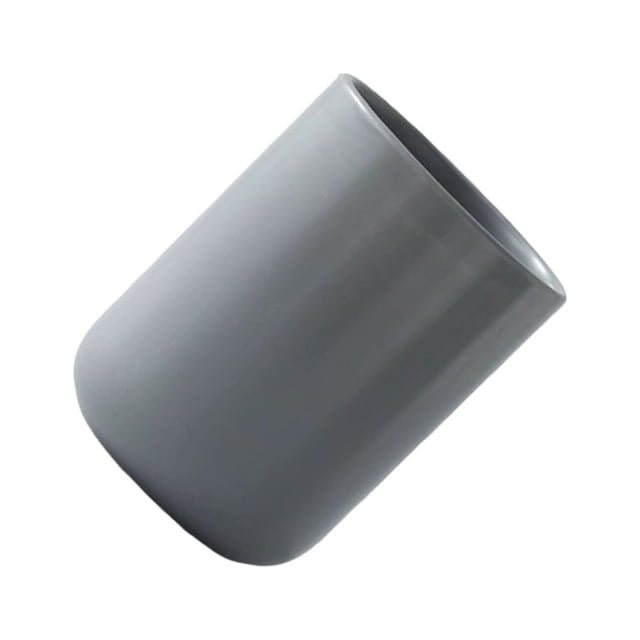 Toystoory Almacenamiento práctico y elegante del tenedor del utensilio de la cocina y contenedor de cubiertos de cerámica de fácil acceso Organizadores de utensilios de cocina gris medio