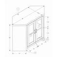 thumbnail image 4 of Monarch Specialties Tv Stand, 42 Inch, Console, Living Room, Bedroom, Brown Laminate, 4 of 5