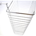 thumbnail image 2 of TechWonder Cabinet Wastebasket/Storage Basket - Chrome, 2 of 9
