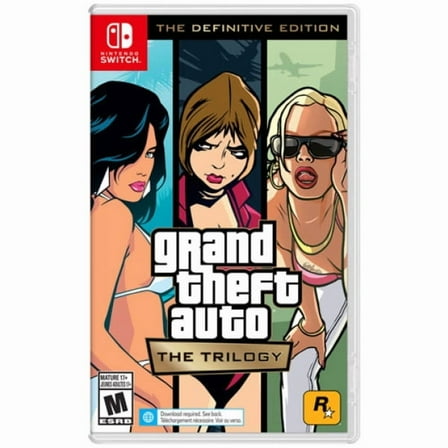 GTA Grand Theft Auto the Trilogy Definitive Edition (Nintendo Switch)