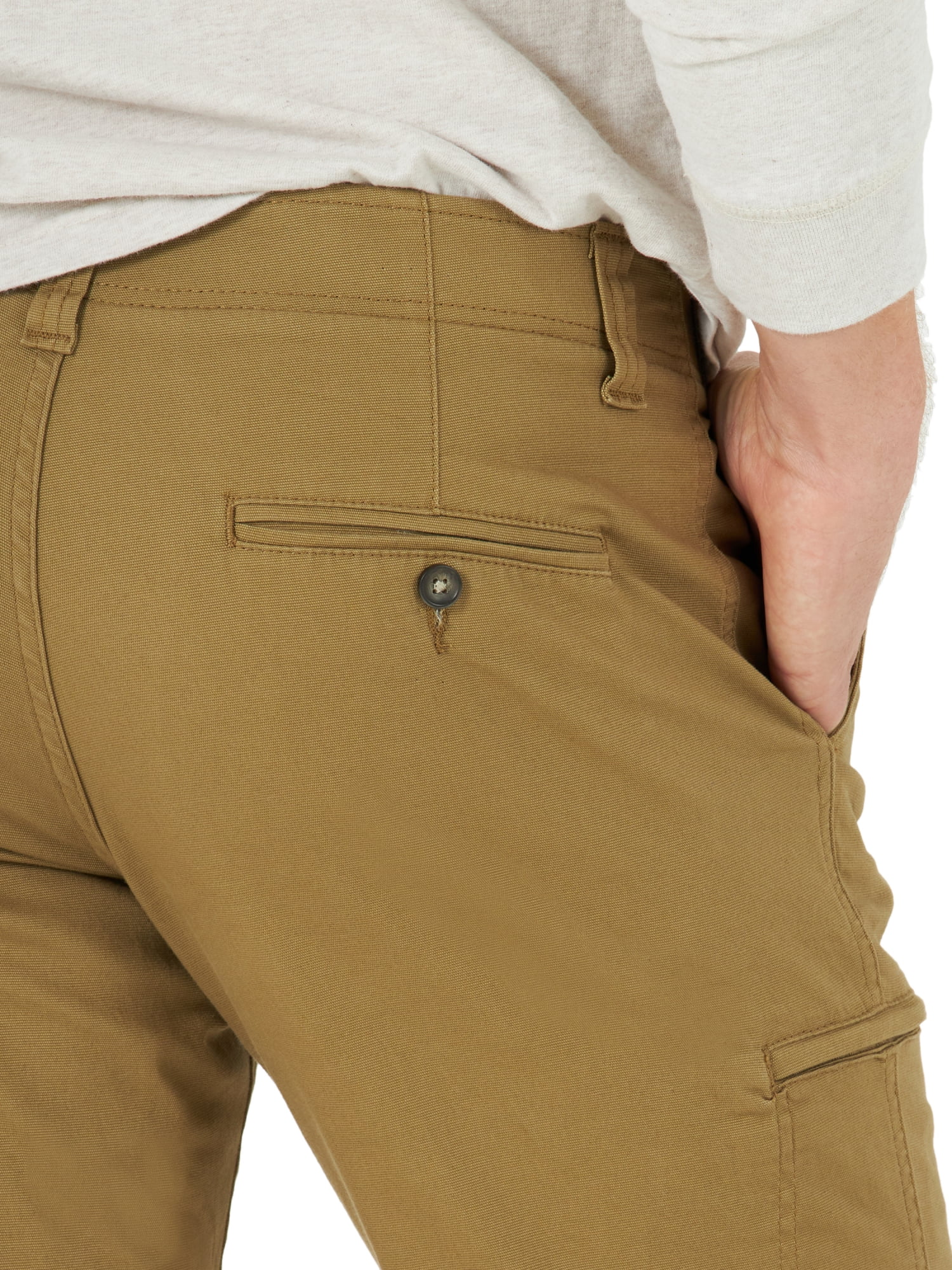 Lee Men's Extreme Comfort Straight Canvas Cargo