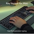 thumbnail image 2 of MX Keys S for Mac - Pale Grey, 2 of 2