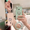 thumbnail image 3 of 3D Butterfly Ring Phone Holder Plating Case for Huawei P60 P50 P40 P30 P20 Lite Pro Silicone Cover LXY, 3 of 7