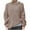 Khaki, variant on GigrtiJin Women's Cable Knit Sweaters Long Sleeves Round Neck Solid Color Sweater Tops Casual Pullover Loose Blouse