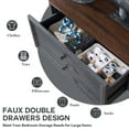 thumbnail image 5 of IFGET Dresser for Bedroom with 6 Drawers Tall & Large, Farmhouse Wood Dresser & Chests of Drawers, 5 of 6
