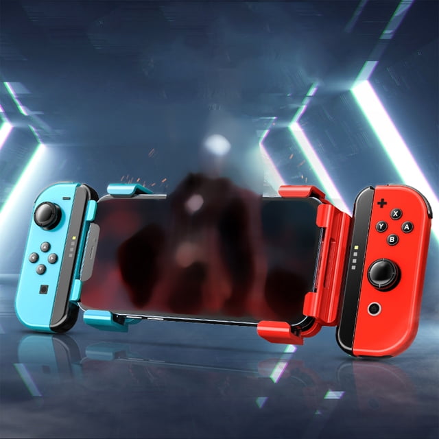 Binmer Manette de Jeu Mobile Type Extension Manette Joypad Support Pliable pour Téléphones Portables (Poignée)