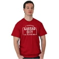thumbnail image 5 of I Visited Kansas City Funny Souvenir Men's Graphic T Shirt Tees Brisco Brands X, 5 of 6