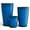 Blue, variant on 24,21,10 inch Large Planter for Indoor & Outdoor Plants, Set of 3, Sturdy Plant Flower Pots Modern Decor for Front Porch Patio,Blue