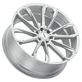 thumbnail image 2 of Status Mastadon 20X9 6X120 25Et 76.1Cb Silver W/ Brushed Machined Face Wheel, 2 of 3