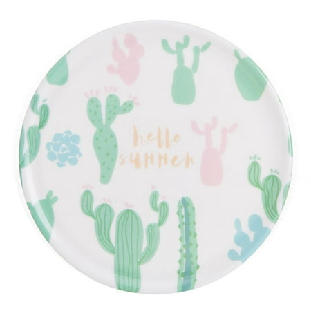 

Kreigaven 2PC Imitation Porcelain Plate Mat Silicone Pot Holder Heat Pad Heat-resistant Coaster Pot Holder for Tableware Heat Insulation Mat Melamine Plate Mat Melamine Diameter 16.5cm