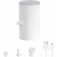 thumbnail image 1 of Jinsinto Electric Pump, Electric Inflator, Electric Inflatable Mattress Pump, Air Pump, with 3 Air Nozzles for Air Mattress, for Mattress, Swimming Pool, Paddling Pool, Camping -, 1 of 4