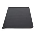 thumbnail image 1 of Pet Feeding Placemat, Pet Bowl Mat Easy To Clean Silicone Portable Prevent Spilling Foldable  For Cat Black,Grey, 1 of 8