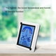 thumbnail image 4 of Easy Readq LCD Weather Clock Weather Clock Humidity Meter Dormitorio Hogar para Hotel Kitchen Office Study ANGGREK Otros, 4 of 8
