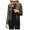 Army Green, variant on UFOUND Fashion Women Long Sleeve Open Front Short Cardigan Suit Jacket Coat Top Streetwear