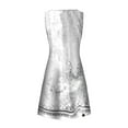 thumbnail image 5 of Summer Dresses for Women Boho Sleeveless Vintage Floral Flowy V Neck Tshirt Tank Sundress Beach Dress for Women 2024, 5 of 5