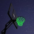 thumbnail image 2 of Catlerio Nightlight Basketball Net,Outdoor Sun Powered Luminous Basketball Net,Glow in The Dark,Nylon, 2 of 6