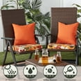 thumbnail image 4 of Greendale Home Fashions 18 x 18 in. Marisol Square Outdoor Chair Pad (Set of 2), 4 of 6
