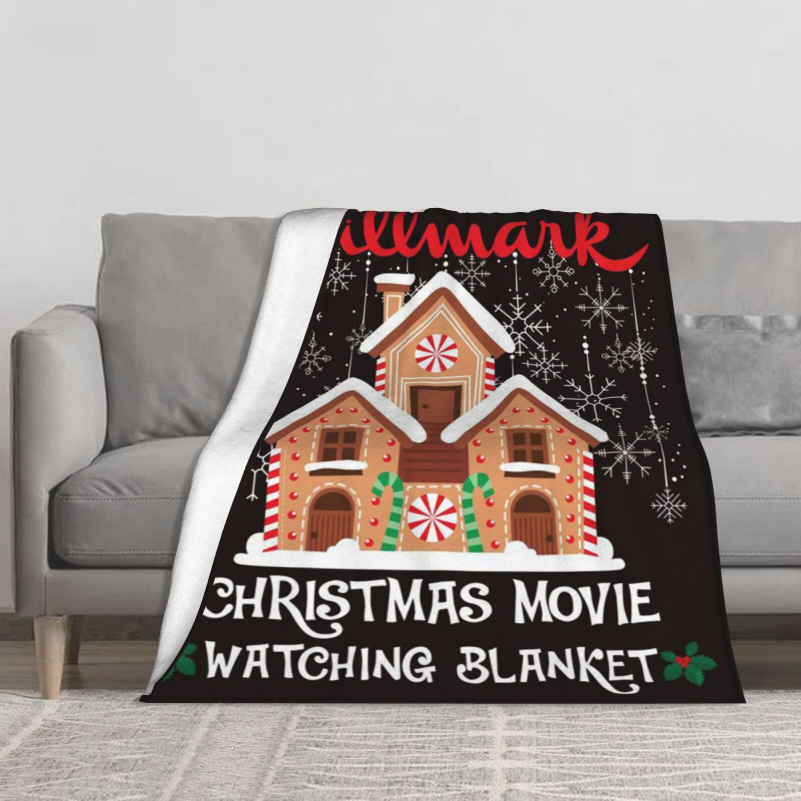 JOOCAR Best Love Quotes Christmas Movies Name Blanket, Watch Movies