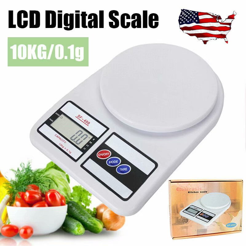 Black Friday Clearance!!!Food Kitchen Scale 122lb 10KG/1G Multifunction