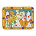thumbnail image 1 of Carolines Treasures PJC1101RUG Let Love Grow Here Machine Washable Memory Foam Mat, 1 of 4