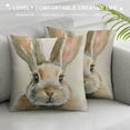 thumbnail image 3 of Nawypu  Easter Decor Easter Bunny Pillow Covers  Spring Decor Easter Rabbit Pillow Chusion Covers, 3 of 5