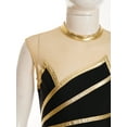 thumbnail image 6 of Venjoe Kids Sleeveless Gymnastics Leotards for Girls Ballet Dance Unitard Activewear One-piece Gold 10, 6 of 7