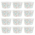 thumbnail image 1 of 100 vasos de papel desechables para helado, pasteles y postres, ideales para fiestas, bodas, cumpleaños y repostería (con lunares de colores)., 1 of 7