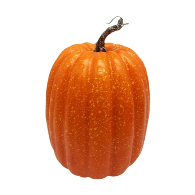 Calabaza artificial de espuma, calabaza realista, decoración del hogar, manualidades de bricolaje, calabaza decorativa de para centro de mesa Amarillo