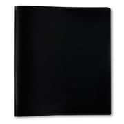 Pen+Gear Poly Standard 1 Round-Ring Binder, Black