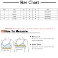 thumbnail image 3 of Women's Sports Bra Sports Bra Fitness Running Shockproof Yoga Tank Top Front Zipper No Steel Ring Comfort Sports Bra Sports Bra Blue S, 3 of 7