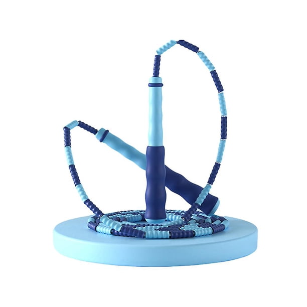 Cuerdas para saltar, deportes y actividades al aire libre para niños, adultos y deportistas: juguetes, juegos, diversión familiar, mango plano color rosa coral