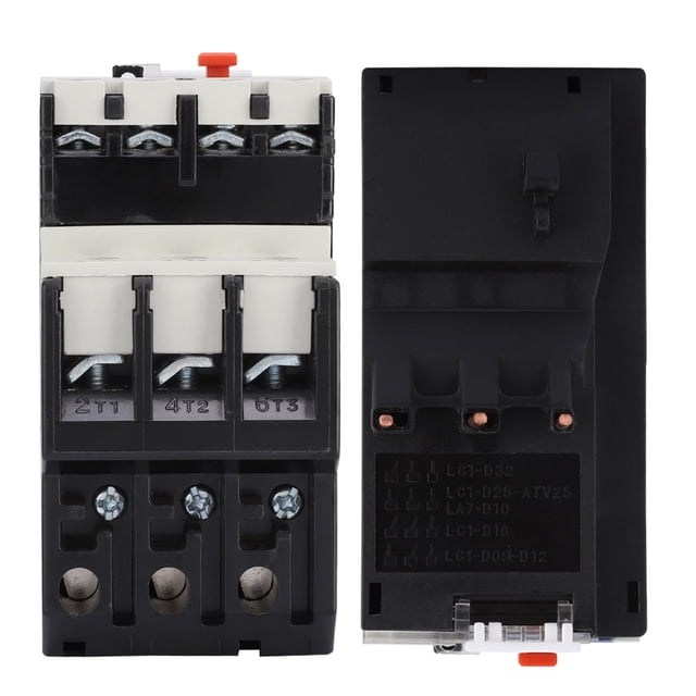 Relé de sobrecarga térmica, relé de motor ajustable eléctrico BR2-25 Relé térmico altamente versátil Jadeshay A