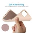 thumbnail image 4 of Cell Phone Cases for 6.7" iPhone 12 Pro Max, Njjex Liquid Silicone Gel Rubber Shockproof Case Ultra Thin Fit iPhone 12 Pro Max Case Slim Matte Surface Cover for Apple iPhone 12 Pro Max 2020 -Pink, 4 of 9