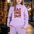 thumbnail image 2 of YOUSNH Tenue pour Enfants Ensemble de Pyjama Décontracté Confortable et Élégant à Manches Longues pour Filles Violet 3-4 Ans, 2 of 4