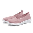 thumbnail image 4 of HAJWOH Lightweight Orthopedic Shoes for Women, All Day Comfort Walking Sneakers, Arch Support & Slip On Style Pink US-8（EU-40）, 4 of 5