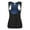 Black, variant on Women Waist Trainer Vest Hot Sauna Suit Corset Body Shaper Tank Top Workout Shirt