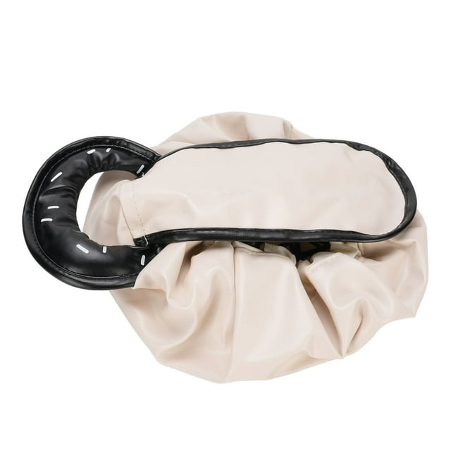 Organizador de Maquillaje Plano A Prueba de Agua de la Bolsa Cosmética Con Cordón para Viajar para Viajar